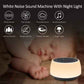 White Noise Sleep Sound Machine with Night Light | 16 Soothing Sounds for Babies, Kids & Adult - Adenzo Comfies