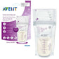 Philips Avent SCF603/25 Pack of 25 Breast Milk Storage Bags, 180 ml, White - Adenzo Comfies