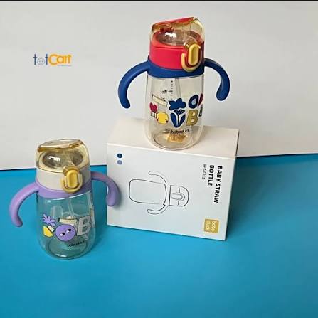 Bobo duck Baby Learning Cup – BPA-Free Sippy Cup with Leak-Proof Straw for Easy Baby Self-Feeding - Adenzo Comfies