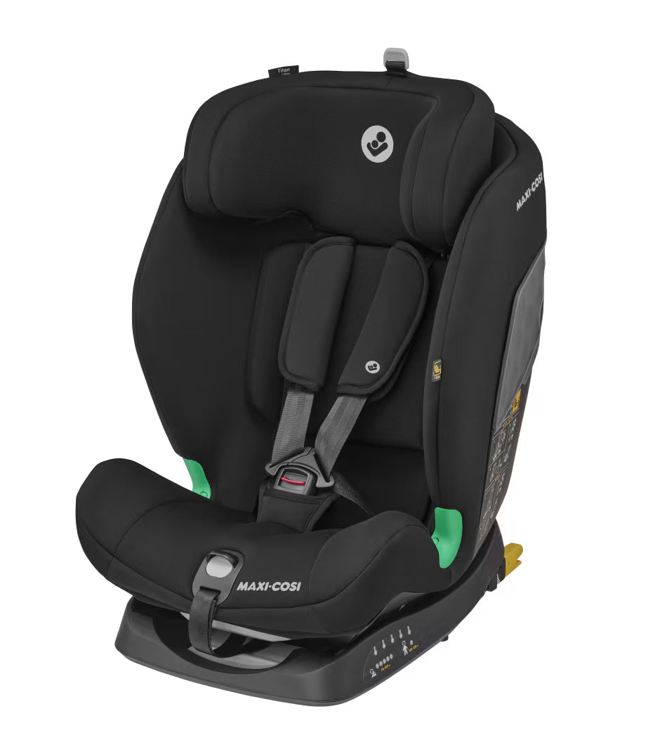 Maxi-Cosi Titan S i-Size, Child Car Seat, 15 months-12 years (76-150cm), ISOFIX Car Seat, 5 Recline Positions, 13 Headrest Positions, G-CELL Protection, 5-Point Safety Harness. - Adenzo Comfies