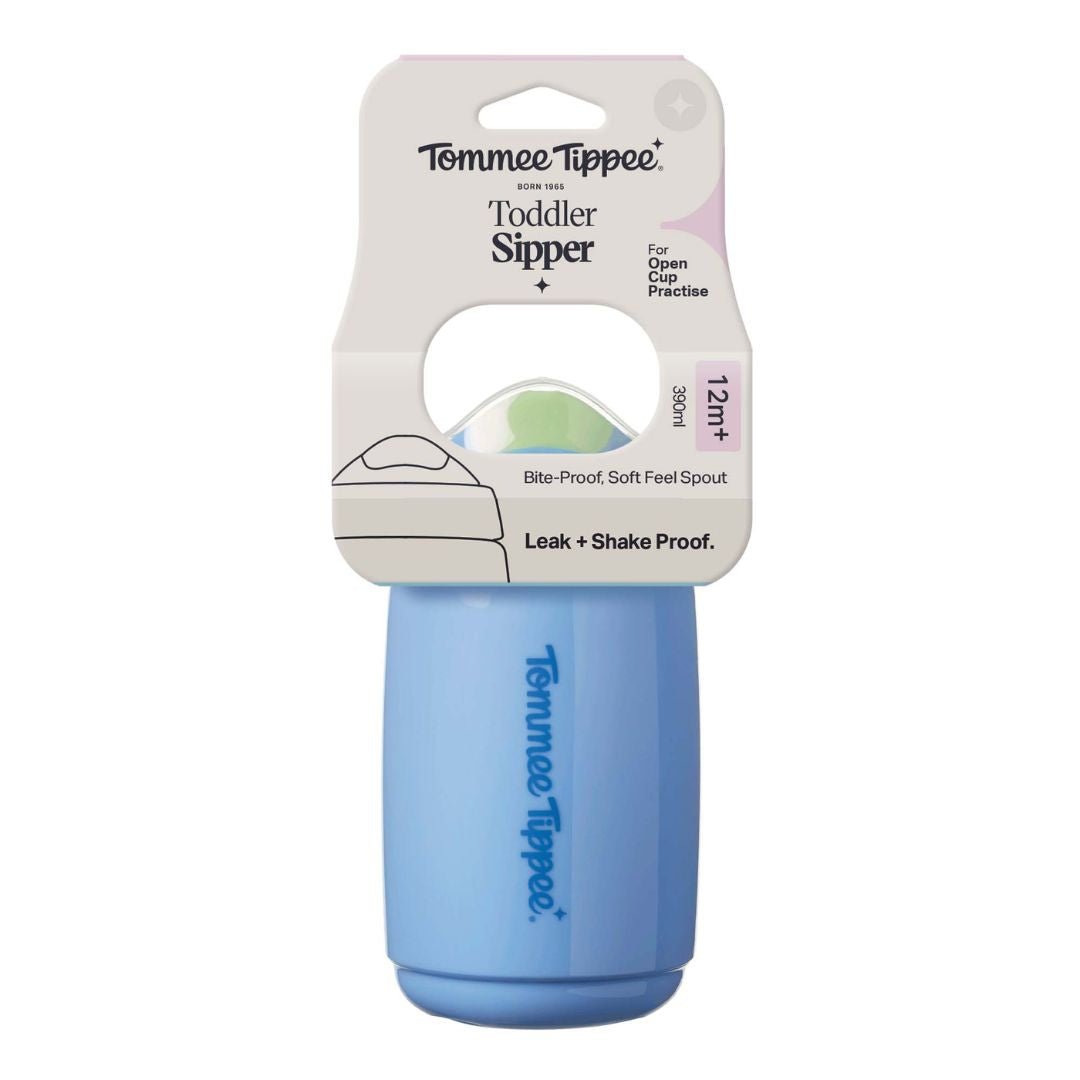 Tommee Tippee Superstar Sipper Training Cup 390ml – 12m+ Leak‑Proof, BPA‑Free, Assorted (1 Pack) - Adenzo Comfies