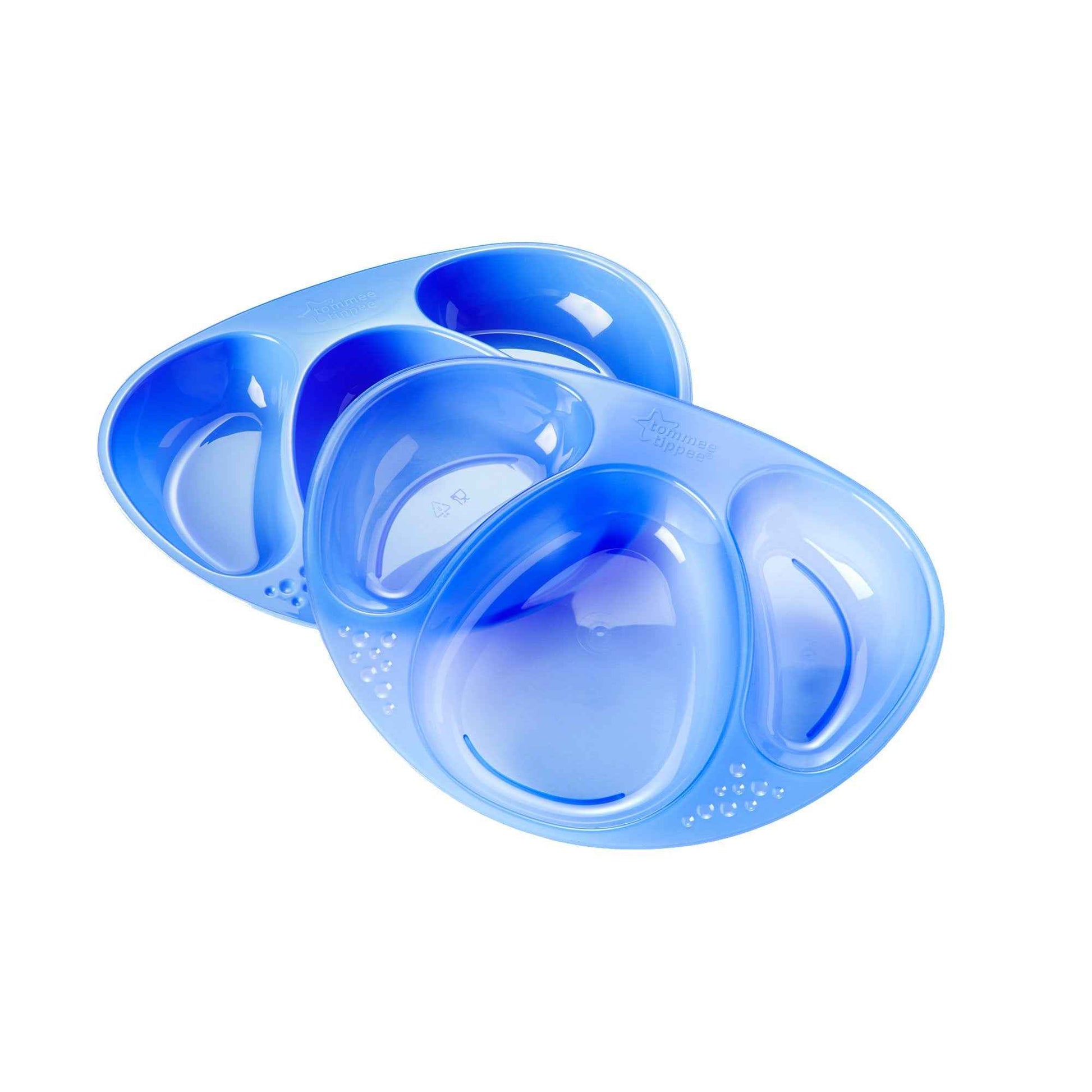 Tommee Tippee Explora Section Plates – 2 Pack, BPA‑Free