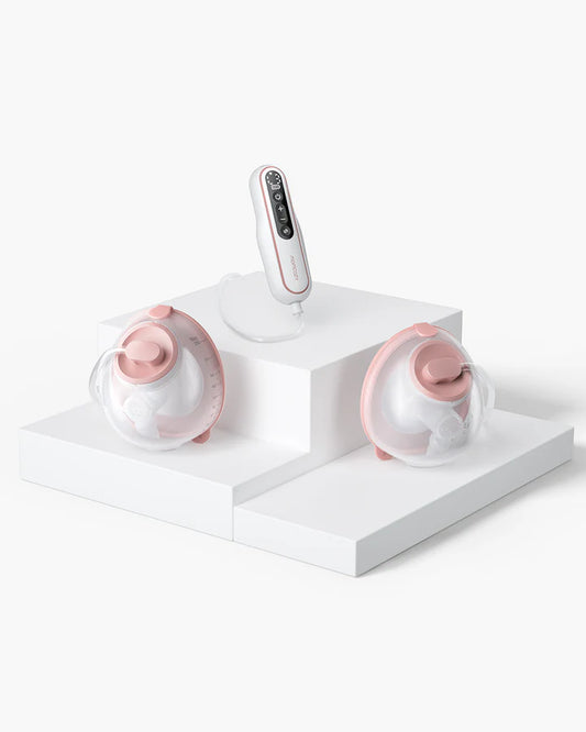 Momcozy Wearable Breast Pump V2 Pro Ultra-Lightweight, Double Electric Breast Pump Hands-Free & Portable Pump