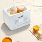 Grownsy 8-in-1 Baby Bottle & Milk Warmer with Timer, Dual Bottle Warming and Steam Sterilizer