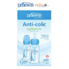 Dr. Brown's Anti - Colic Options+ Narrow Glass Baby Bottle with Level 1 Slow Flow Nipple, BPA - Free, 4 oz/120 mL, 0m+, 2 Count, 1 - Pack - Adenzo Comfies