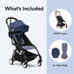 Yoyo Babyzhen 2-in-1 Convertible Baby Stroller – All-Terrain Travel Pram, Reversible Seat, Shock Absorbing, Compact Fold - Adenzo Comfies