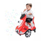 6V Electric Kids Ride-On Car with Bubble Function, 360° Rotation, LED Lights & Music, Safe Seat Belt – Rechargeable Battery Car for Children Ages 3–6 Years