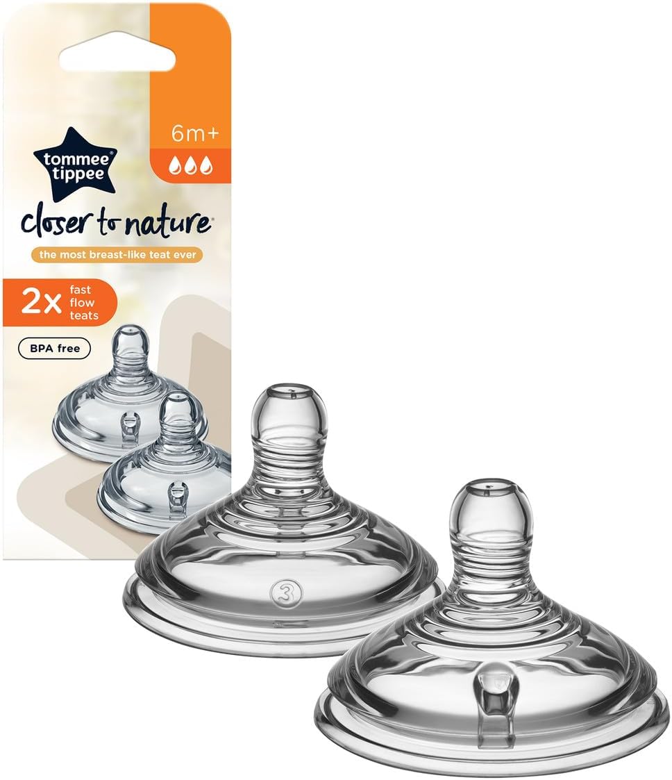 Tommee Tippee Natural Start Teat Variety 2 Pack – Flow Options - Adenzo Comfies